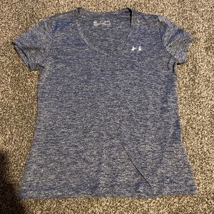 Women’s UA Tech Twist V-Neck Dark Blue